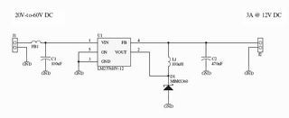 48 volt dc 12 volt dc converter circuit diagram diagram
